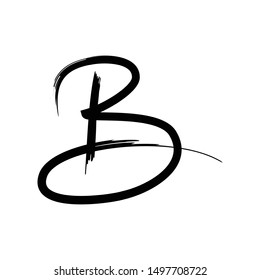 Letter B Initial Logo Font