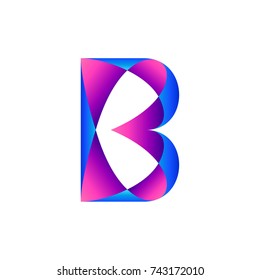Letter B Initial logo Template