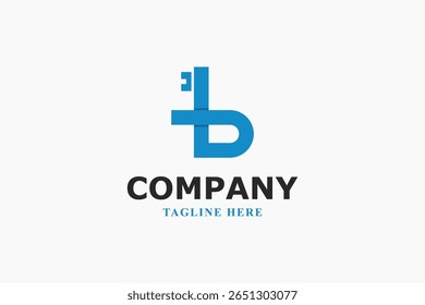 letra b design do logotipo moderno