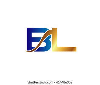 Letter B and L logo vector
