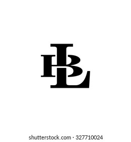 Letter B And L Monogram Logo