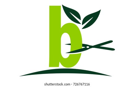 Letter B Lawn Log Stock Vector (Royalty Free) 726767116 | Shutterstock