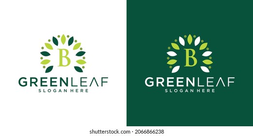 Logo-Design für Buchstaben b