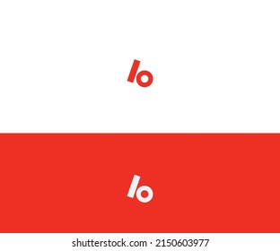 Letter B, LO, OL Logo Design vector Template