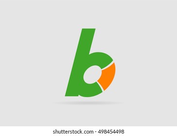 Letter B logo. 