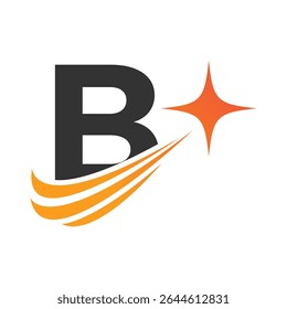Letter B logo, B logo, AI logo set, modern and minimal design, tech-inspired, colorful icons and symbols, suitable for artificial intelligence, innovation, branding, startups, and digital identity.