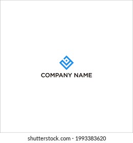 Letter B logo. Alphabet logotype vector design.