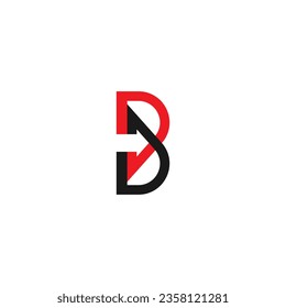 Letter B logo with arrow concept