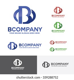 Letter B Logo, Letter B Brand Identity, Letter B Company badge, Letter b Symbol