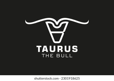 Letter B logo, Bull logo,head bull logo, monogram Logo Design Template
