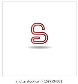 The Letter B logo can be used for application icons. with a red gradient color.