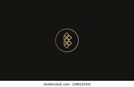 LETTER B LOGO WITH CIRCLE FRAME FOR LOGO DESIGN OR ILLUSTRATION USE