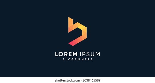 Letter B logo collection with modern style Premium Vector 
