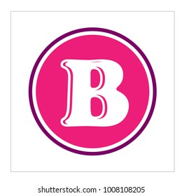 letter b logo design