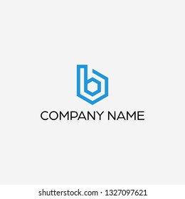 Letter B logo design