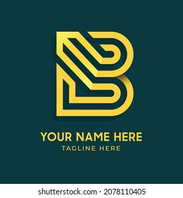 Letter B Logo Design - Alphabet B Logo design