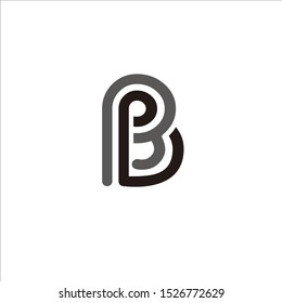 letter B logo design for brands and companies