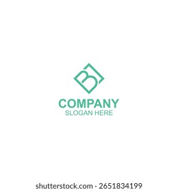 letra b logotipo design para empresa ícone ou negócio com ilustração vetor criativo