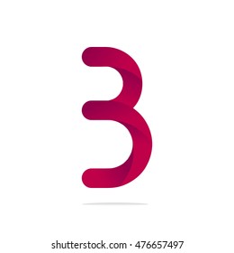 Letter B logo design concept