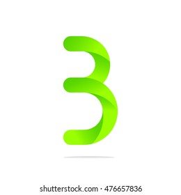 Letter B logo design concept