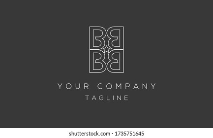 Letter B Logo Design, Creative Modern Icon B