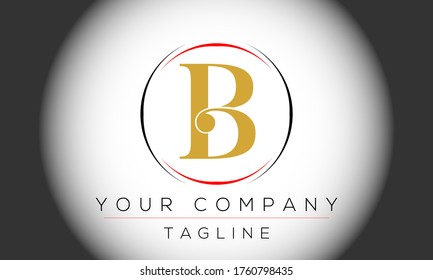 Letter B Logo Design, Creative Modern Icon B
