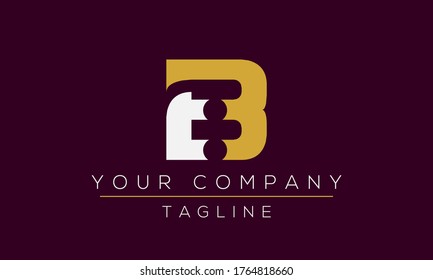 Letter B Logo Design, Creative Modern Icon B