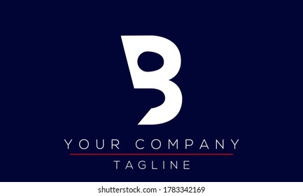 Letter B Logo Design, Creative Modern Icon B 