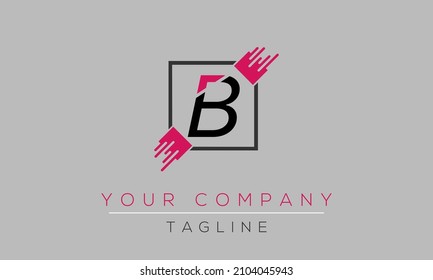 Letter B Logo Design, Creative Modern Icon B