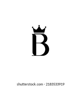 2,574 Letter B Logo With Crown Images, Stock Photos & Vectors ...