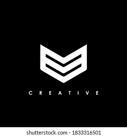 Letter B Logo Design Element Template