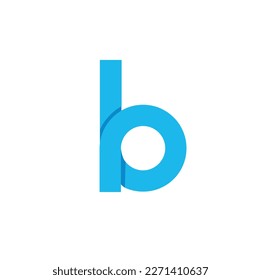 icono de diseño del logotipo de letra B