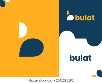 Letter B Logo Design. Initial B Logo Identity Vector. B Monogram logotype for Brand, Business, Company,  T Shirt Print, Apparel Fashion Tee Symbol.