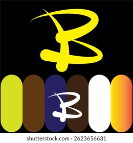letter B logo design inspiration