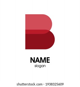 Letter "B" logo design. Minimum creative. Design of an elegant universal vector sign. Premium business logotype. Graphic alphabet symbol for company business identity