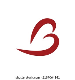Diseño de logotipo de letra B, diseño de logotipo moderno Modelo de iluminación vectorial