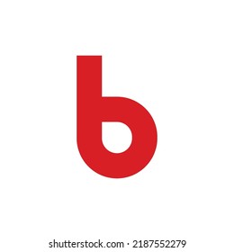 Logo-Design, Vorlage für Vektorgrafik-Designs, Buchstabe B