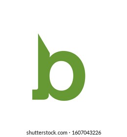 letter B logo design simple modern template