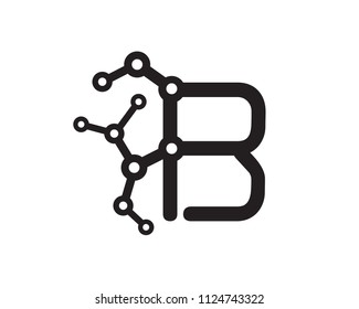 Letter B Logo Design Template