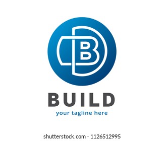 Letter B Logo Design Template