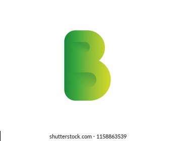Letter B Logo Design template For your Company,Eps10 and CMYK Color Ready to Print