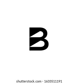letter B logo design template vector.