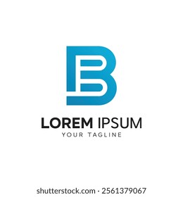 Letter B Logo design template vector illustration