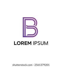 Letter B Logo design template vector illustration