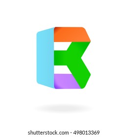 Letter B logo design template. Stylish vector icon