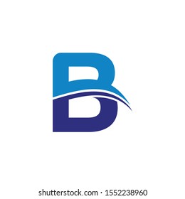 Letter b Logo Design Vector