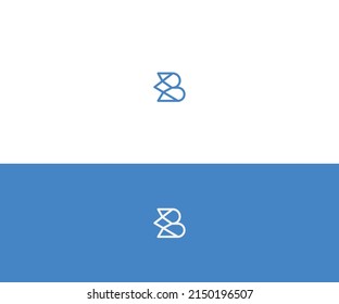 Letter B Logo Design vector Template