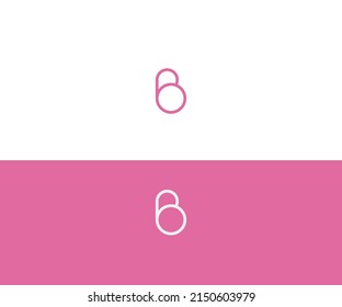 Plantilla vectorial de diseño de logotipo de letra B