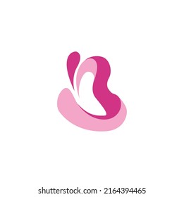 vector de diseño de logotipo de letra B