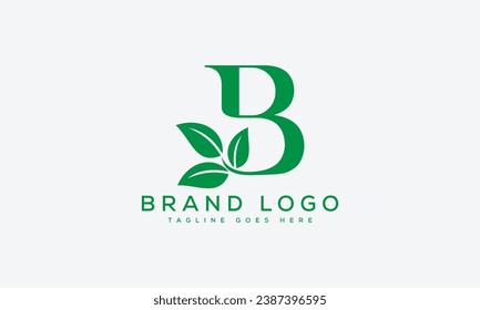 Buchstabe B Logo Design Vektordesign für die Marke.